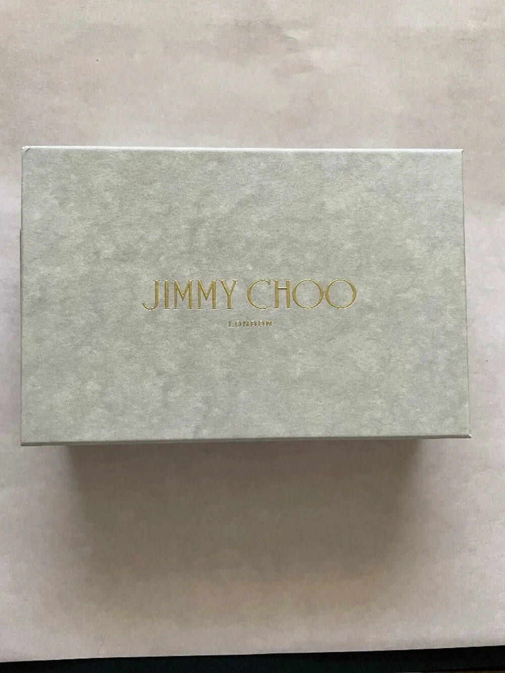 NWT Jimmy Choo Cheri Cosmos Leather CZ Jewel Card Holder Small Trifold Wallet
